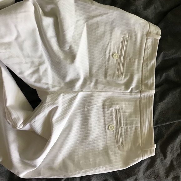 EUC Worthington Textured White Slacks - Picture 5 of 6